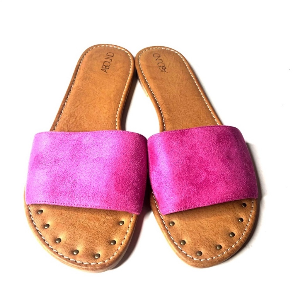 Abound Hot Pink Slides
